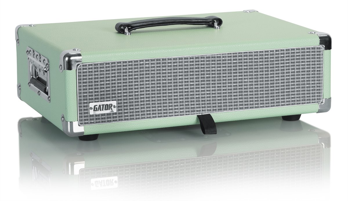 Gator Vintage Amp Vibe Rack Case 2U Seafoam Green