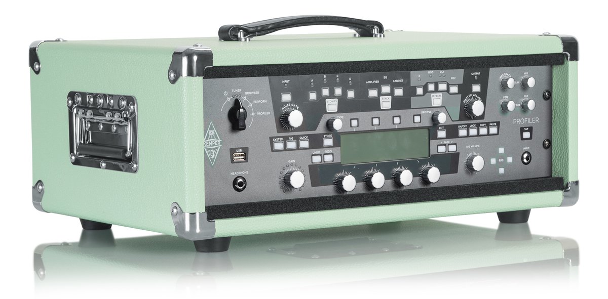 Gator Vintage Amp Vibe Rack Case 3U Seafoam Green - view 2
