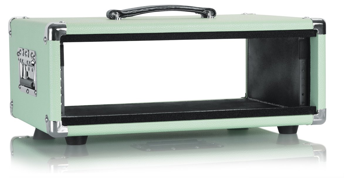 Gator Vintage Amp Vibe Rack Case 3U Seafoam Green - view 3