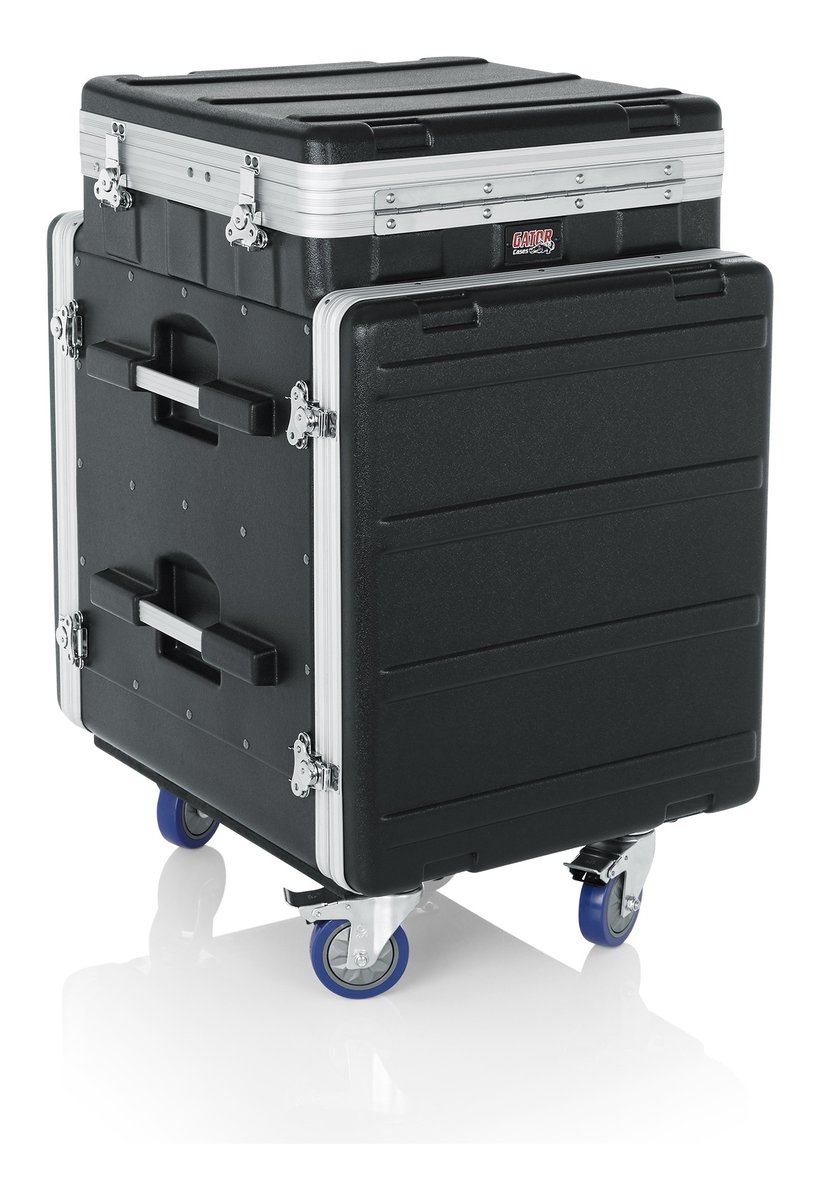 Gator 10U Top, 12U Side Console Audio Rack