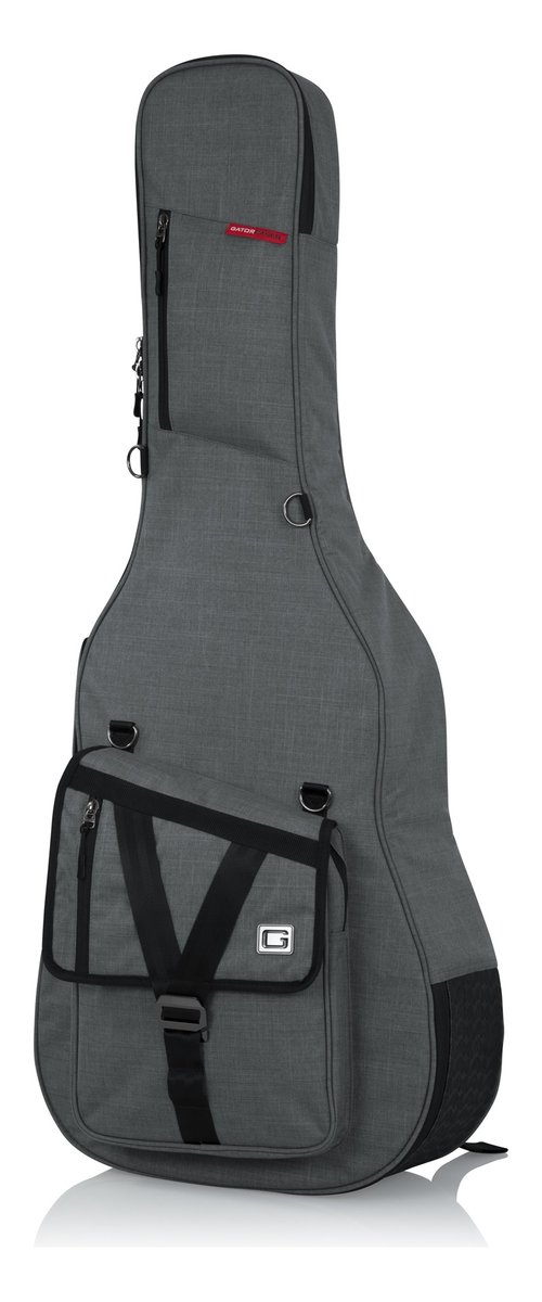 Gator Transit Acoustic Guitar Bag - Light Grey