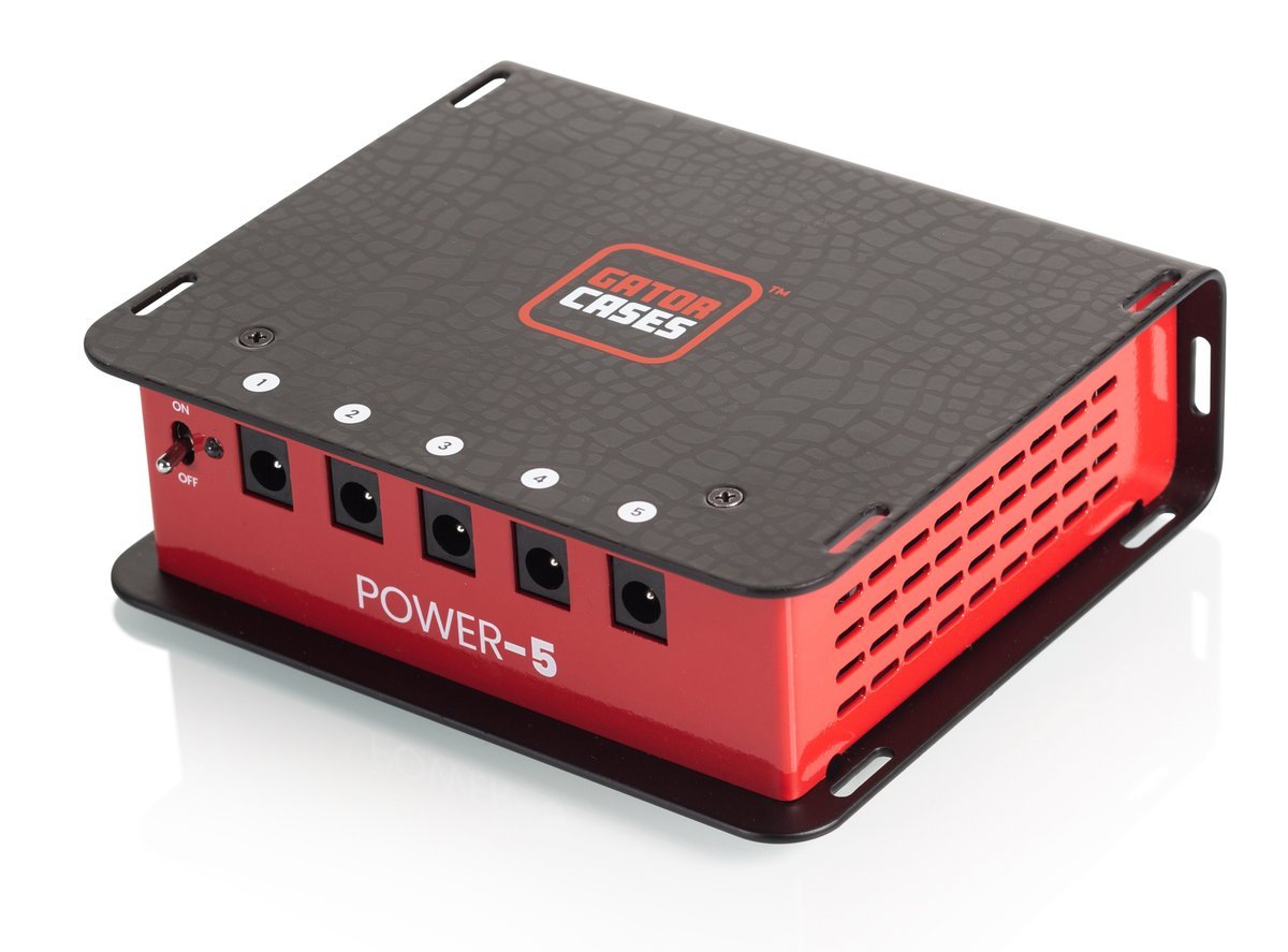 Gator GTR-PWR-5 Pedalboard Power Supply, 5 Isolated Outputs