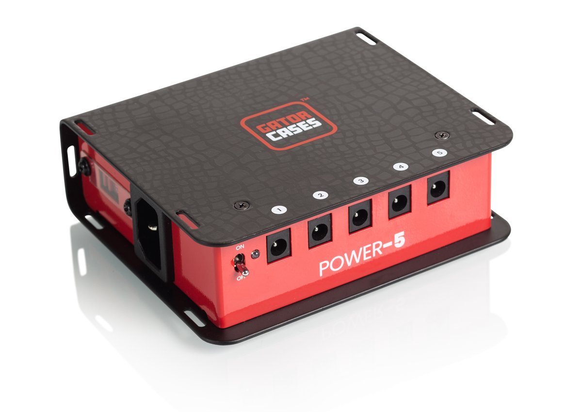 Gator GTR-PWR-5 Pedalboard Power Supply, 5 Isolated Outputs - view 2