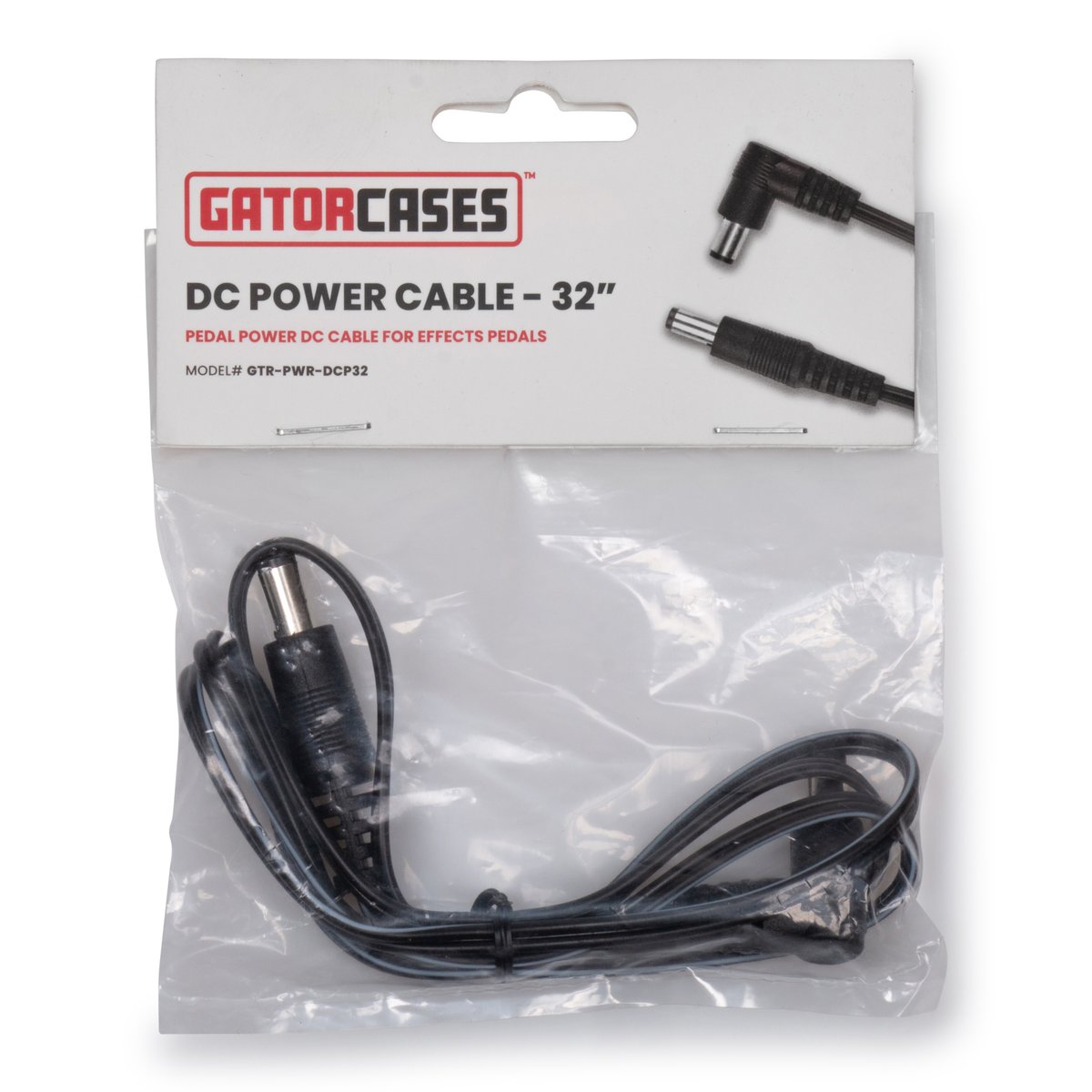 Gator Single DC Power Cable for Pedals - 32" Long
