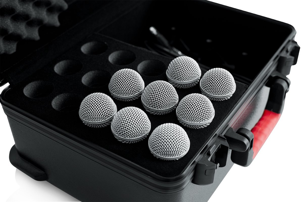 Gator TSA ATA Molded Case with Drops for Mics - view 2