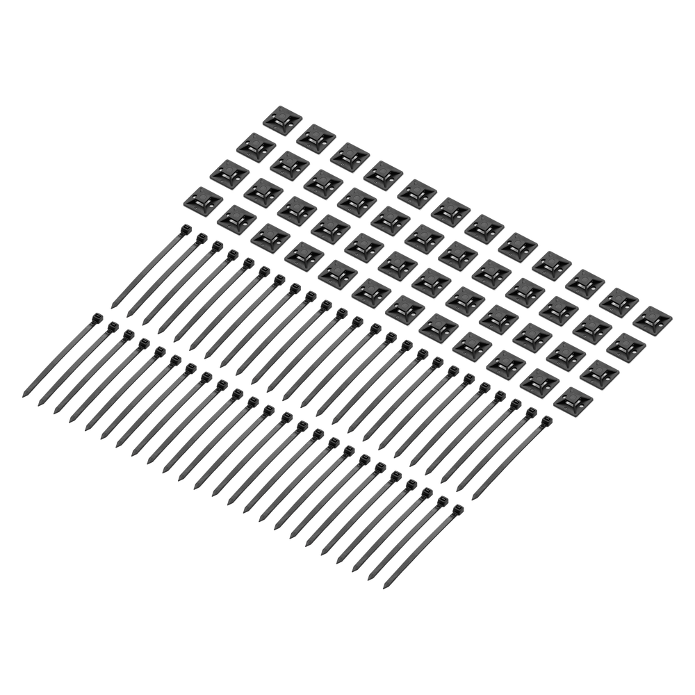 Gator Vertex Cable Tie and Cable Tie Holder 48-Pack