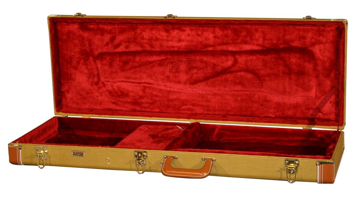 Gator Electric Guitar Deluxe Wood Case, Tweed - view 2