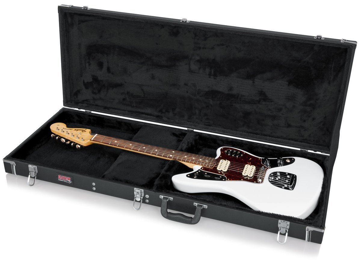 Gator Jaguar Style Guitar Deluxe Wood Case