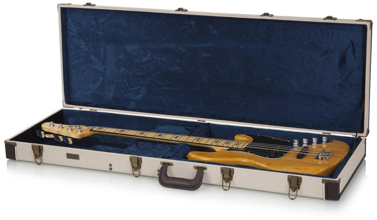 Gator Journeyman Bass Guitar Deluxe Wood Case product image