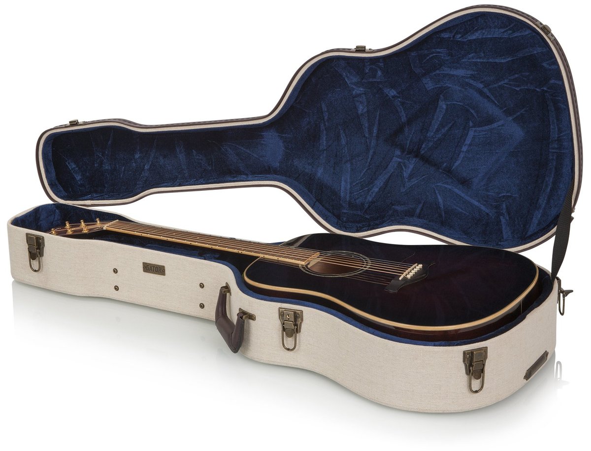 Gator Journeyman Dreadnought Acoustic Deluxe Wood Case