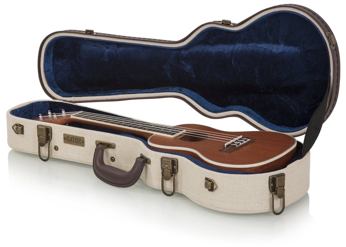 Gator Journeyman Concert Style Ukulele Deluxe Wood Case