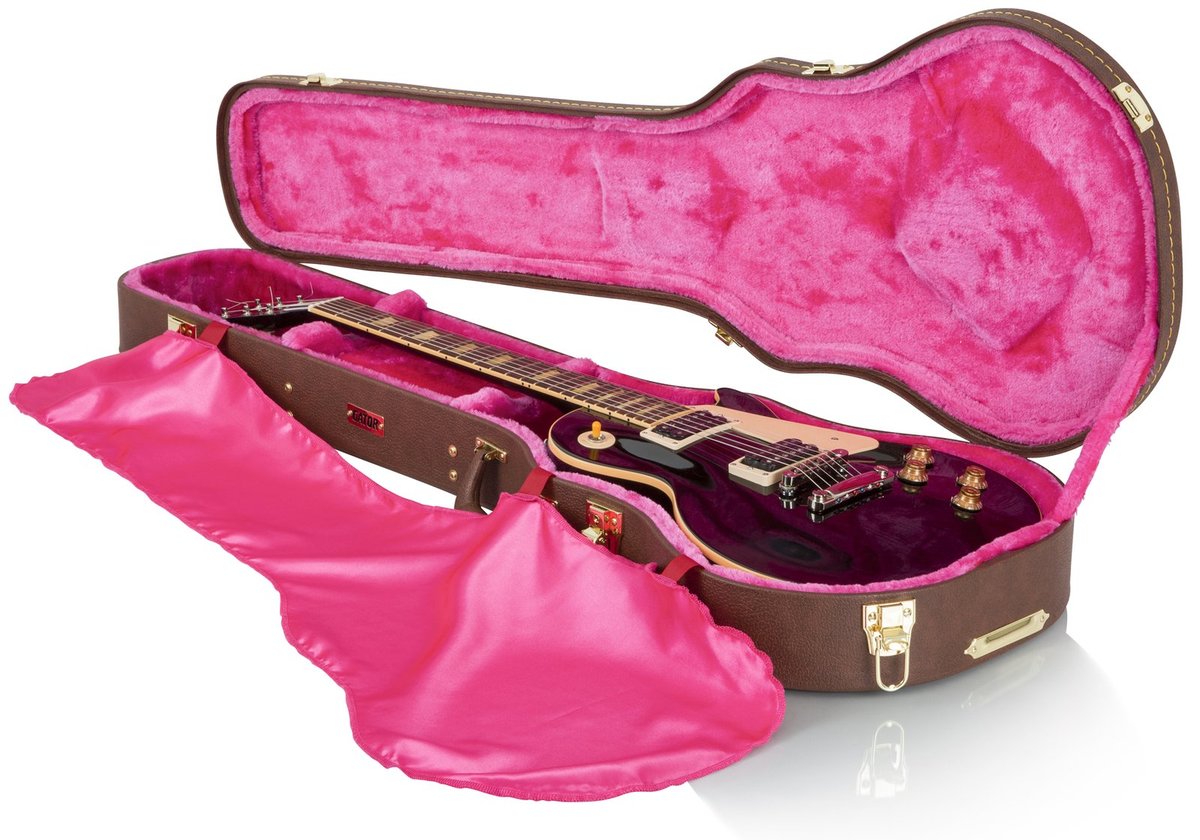 Gator Gibson Les Paul Guitar Deluxe Wood Case - view 2