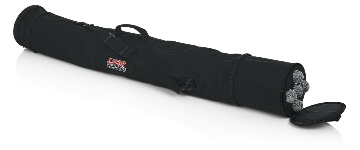 Gator 5 Microphones and 3 Stands Bag