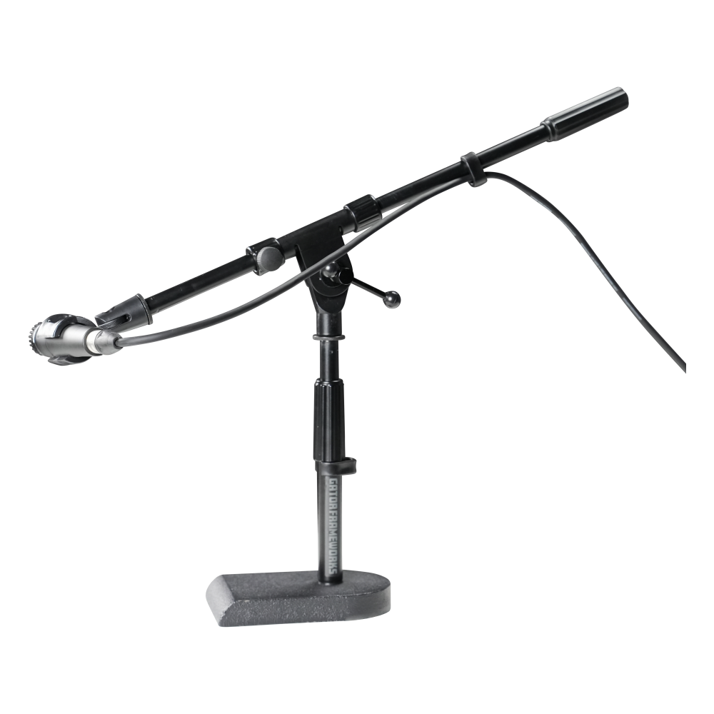 Gator Rok-It Bass Drum/Boom Combo Mic Stand