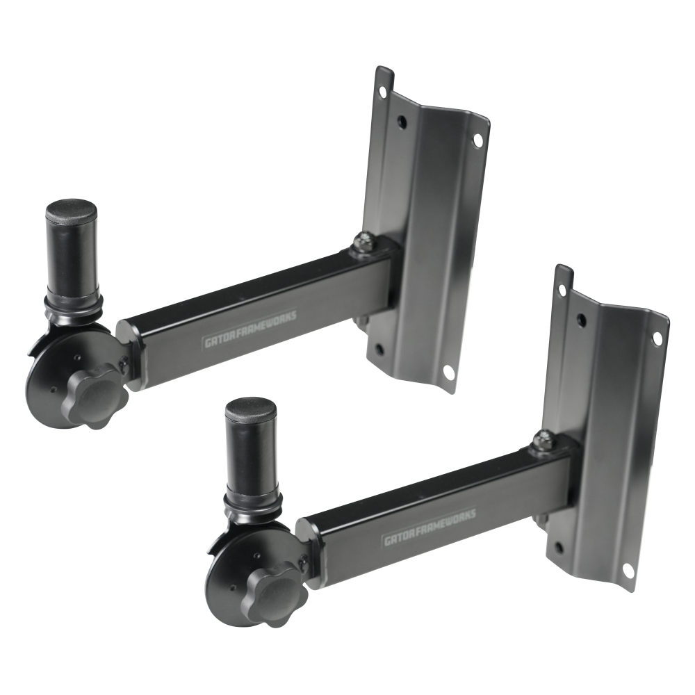 Rok-It Adjustable Wall-Mount Speaker Brackets