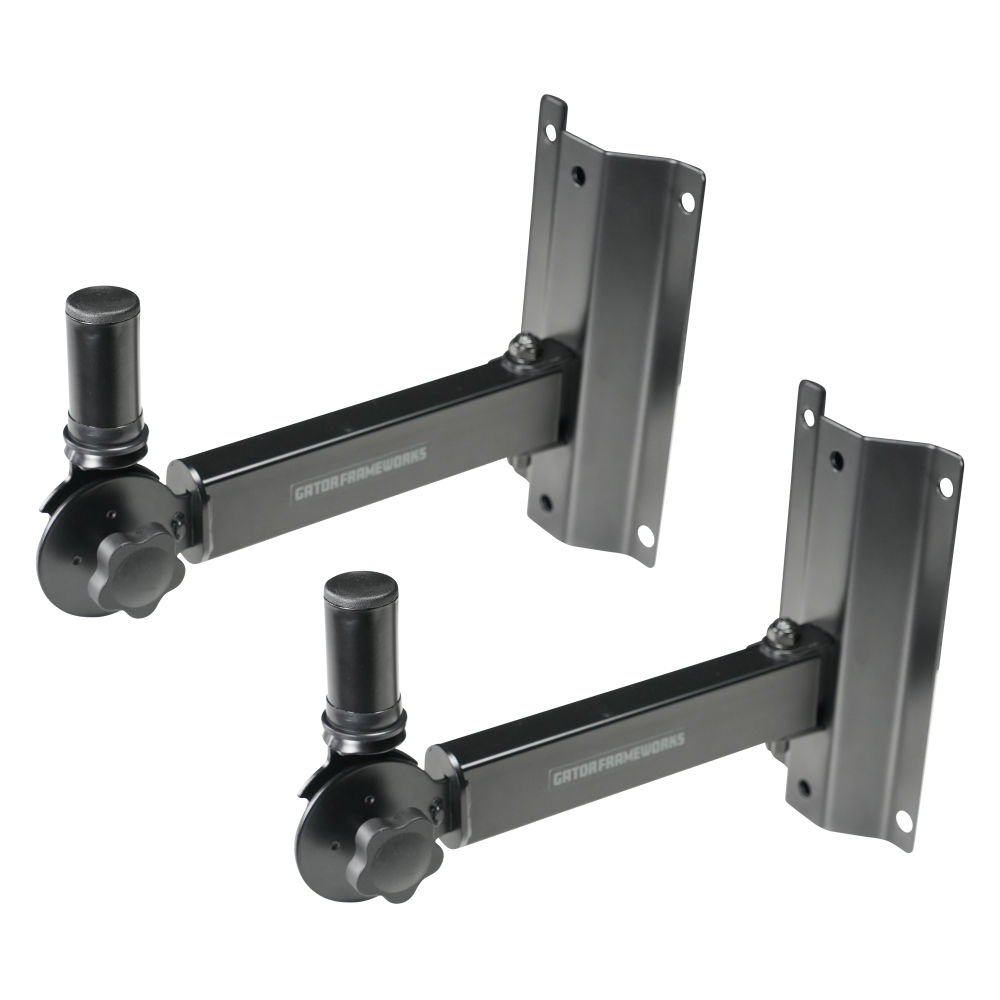 Gator Cases Rok-It Adjustable Wall-Mount Speaker Brackets - view 2