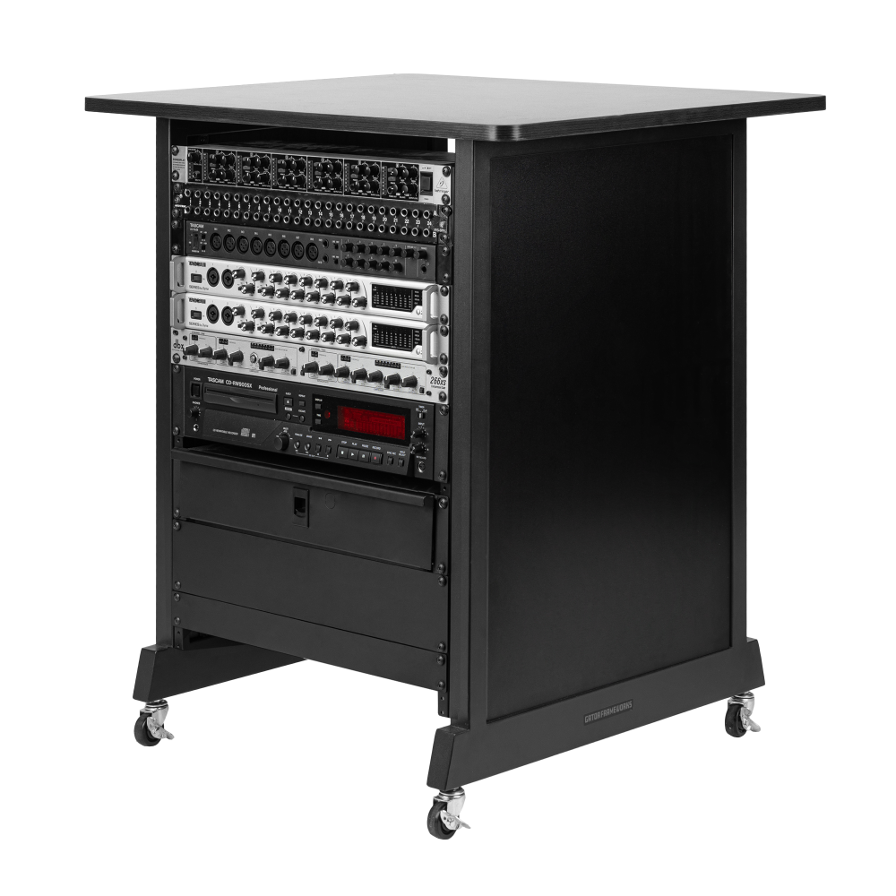Gator Cases Rok-It 14U Wood Rack Cabinet - view 3