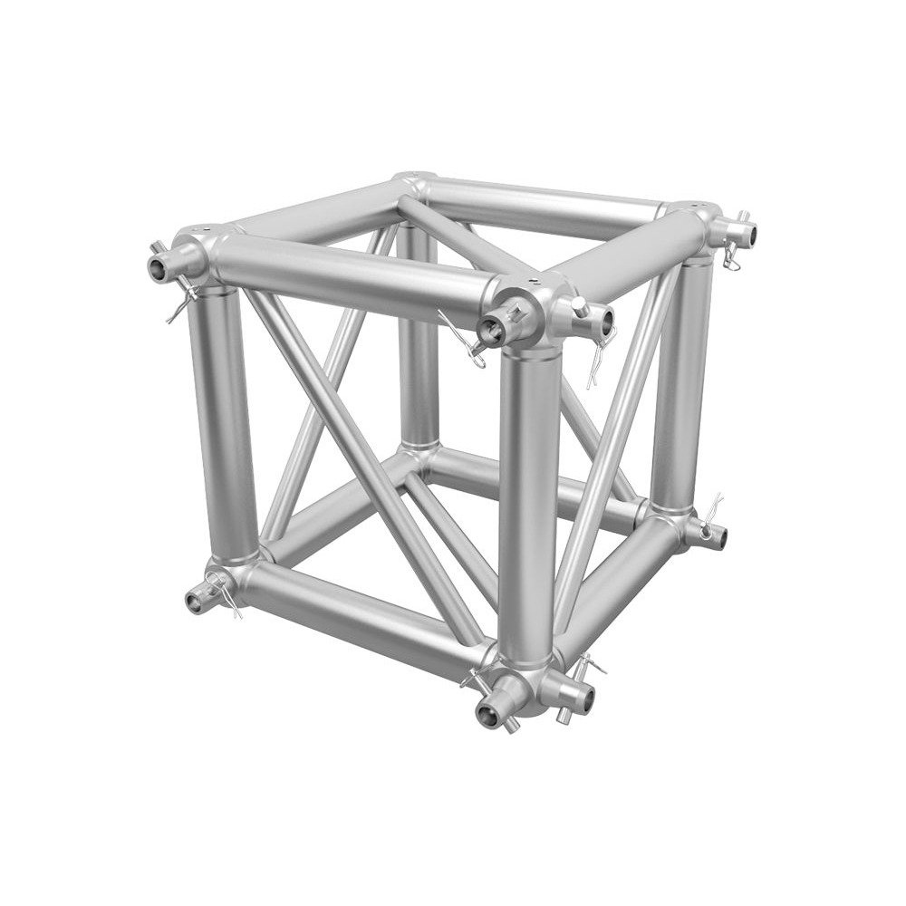 Global Truss DT-UJB-44P DT44P Square Truss Dt44p 6-Way Universal Junction Block