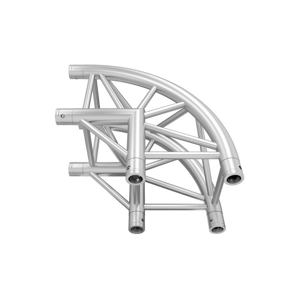 Global Truss SQ-4121-CR-L90 F34 Square Truss Rounded 2-Way 90 Degree Corner product image