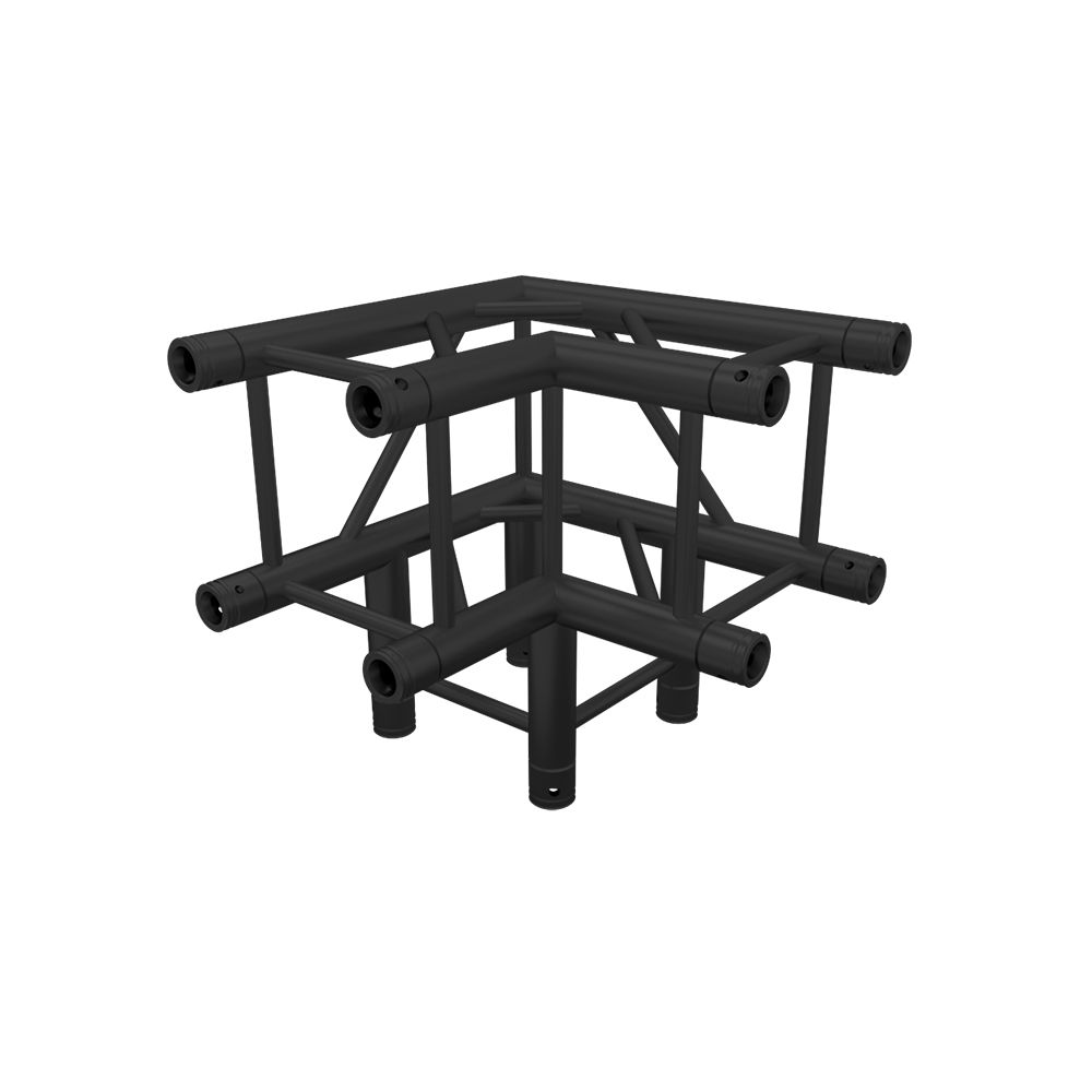 Global Truss SQ-4126 F34 Square Truss 3-Way 90 Degree Corner - view 2