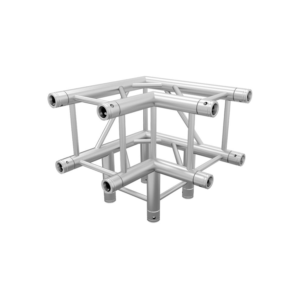 Global Truss SQ-4126 F34 Square Truss 3-Way 90 Degree Corner product image