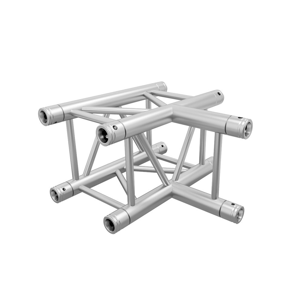 Global Truss SQ-4129IB F34 Square Truss 3-Way Square To I-Beam T-Junction - view 2