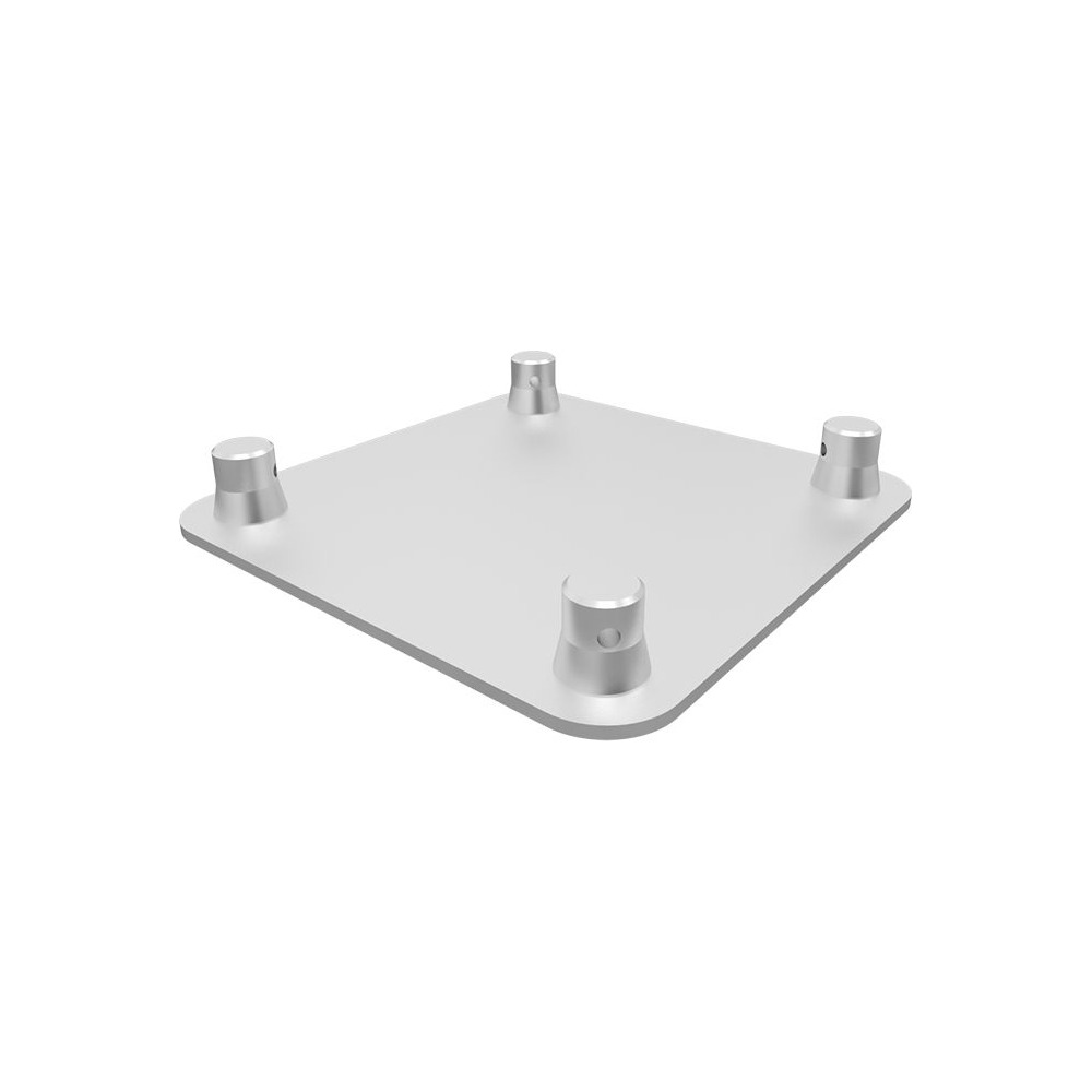 Global Truss SQ-F24 BASE 9"x9" F24 Aluminum Base Plate