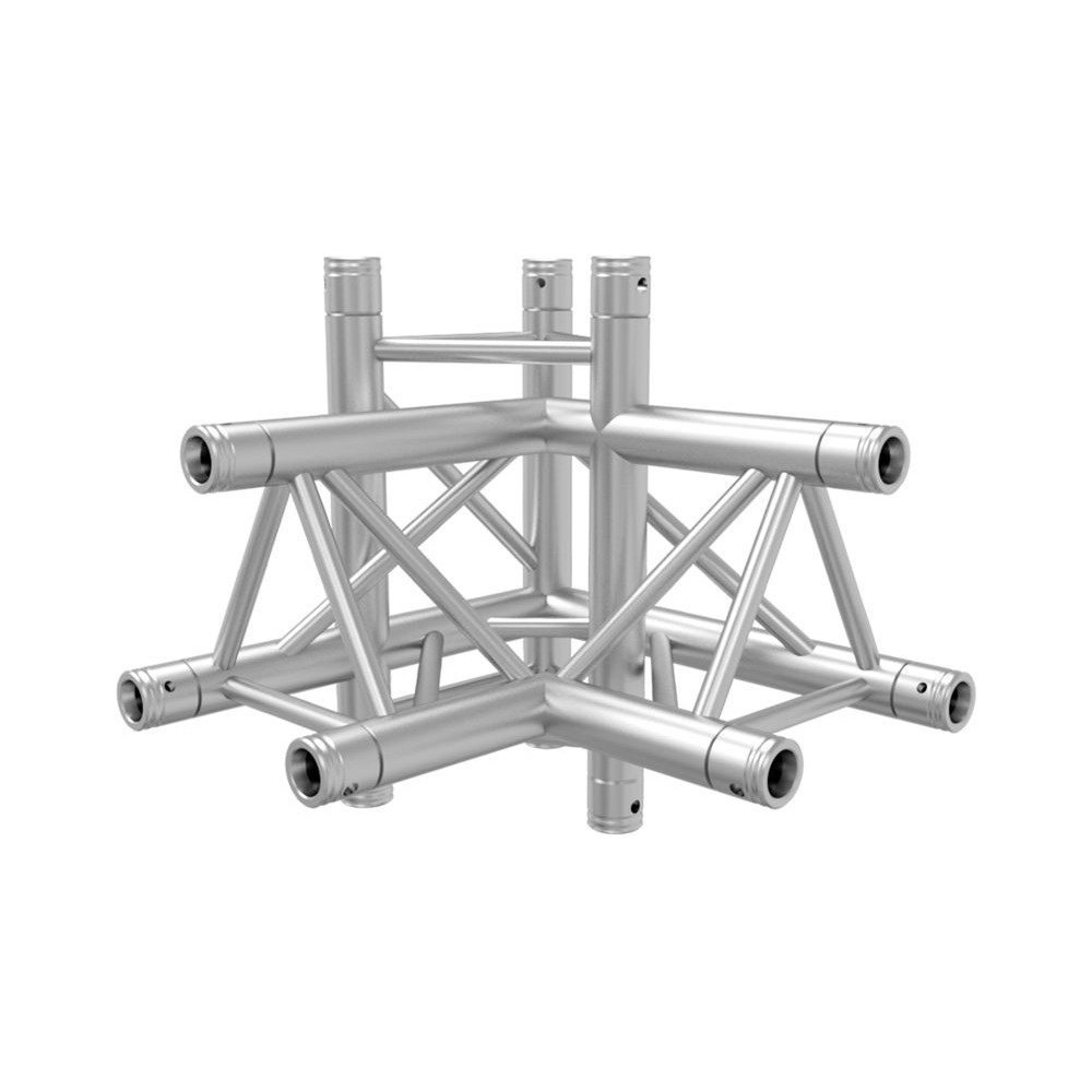 Global Truss TR-4095-UL F33 Triangular Truss 4-Way 90 Degree Corner product image