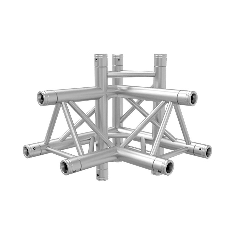 Global Truss TR-4095-UL F33 Triangular Truss 4-Way 90 Degree Corner - view 2