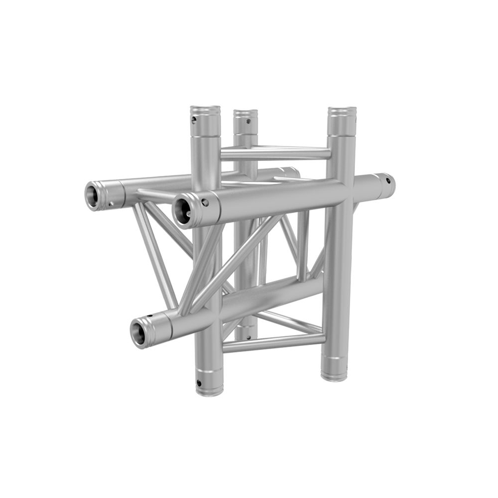 Global Truss TR-4098 F33 Triangular Truss 4-Way Vertical Cross Junction product image