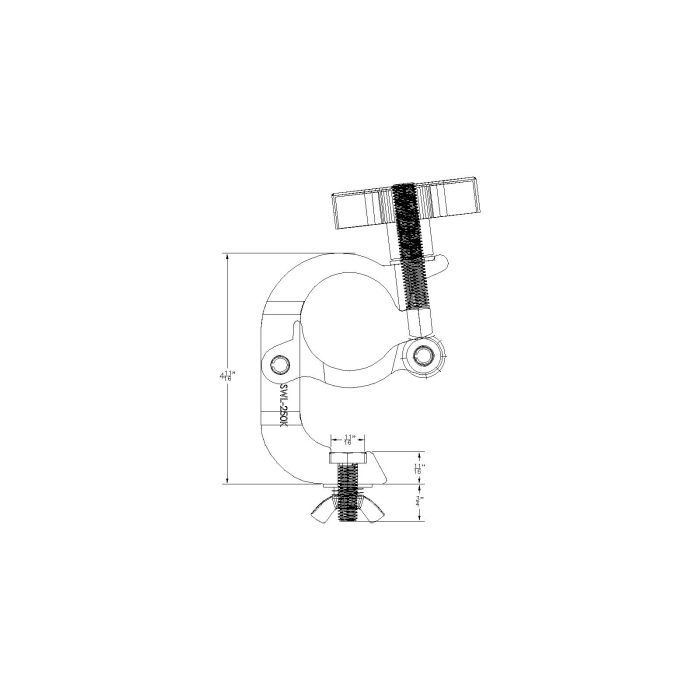 Global Truss Trigger Clamp Blk - view 2