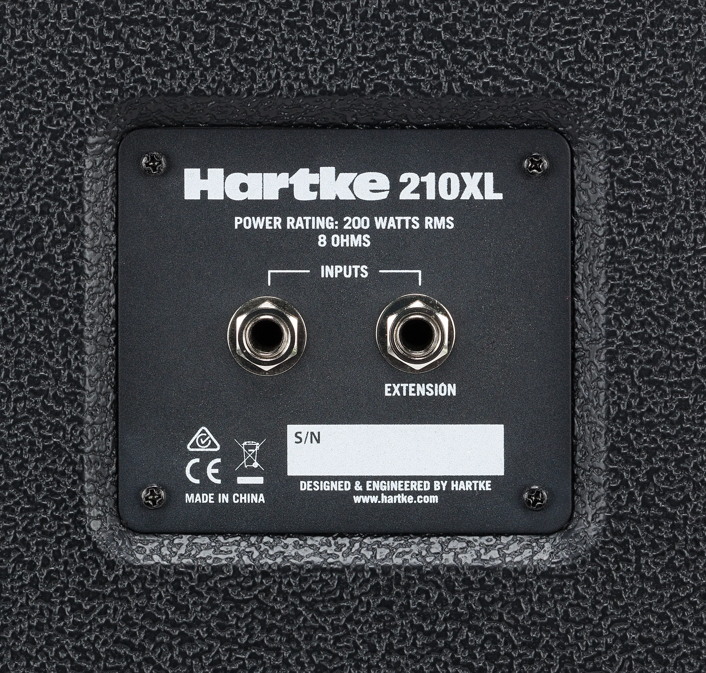 Hartke 210XL V2 2x10 Aluminum Cone Bass Cabinet - view 3
