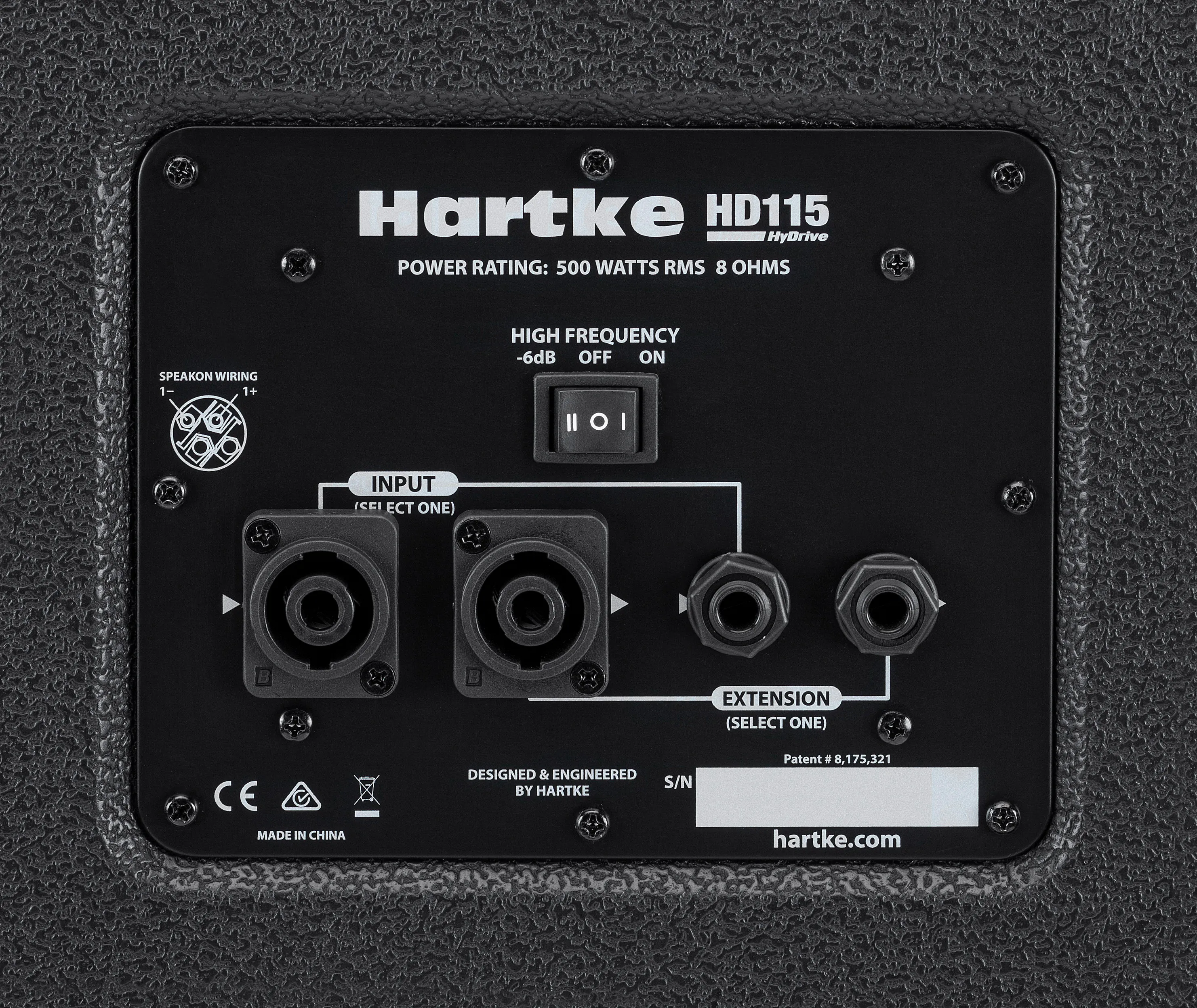 Hartke HyDrive HD115 1x15 Bass Cabinet - view 4