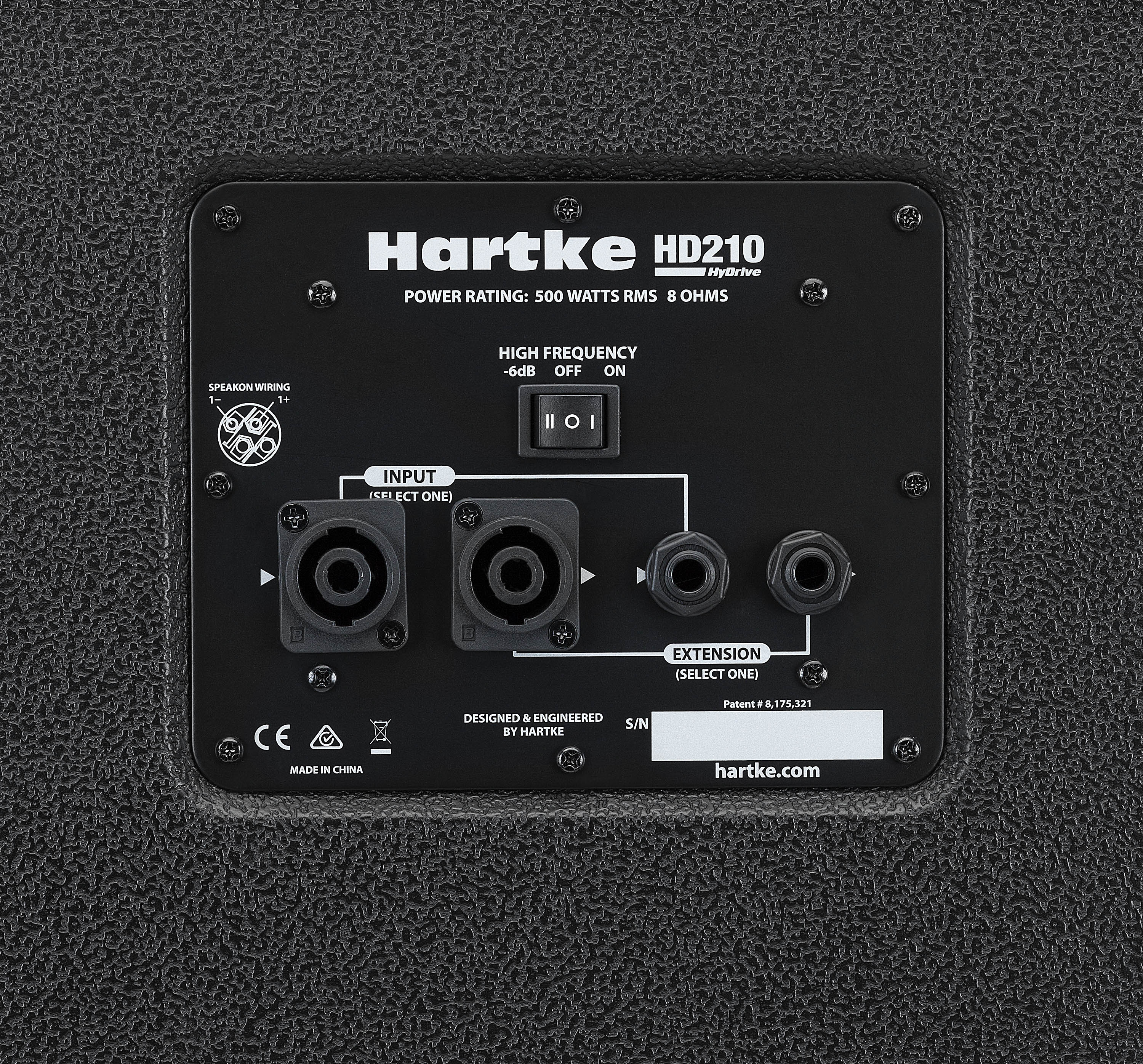 Hartke HyDrive HD210 2x10 Bass Cabinet - view 4