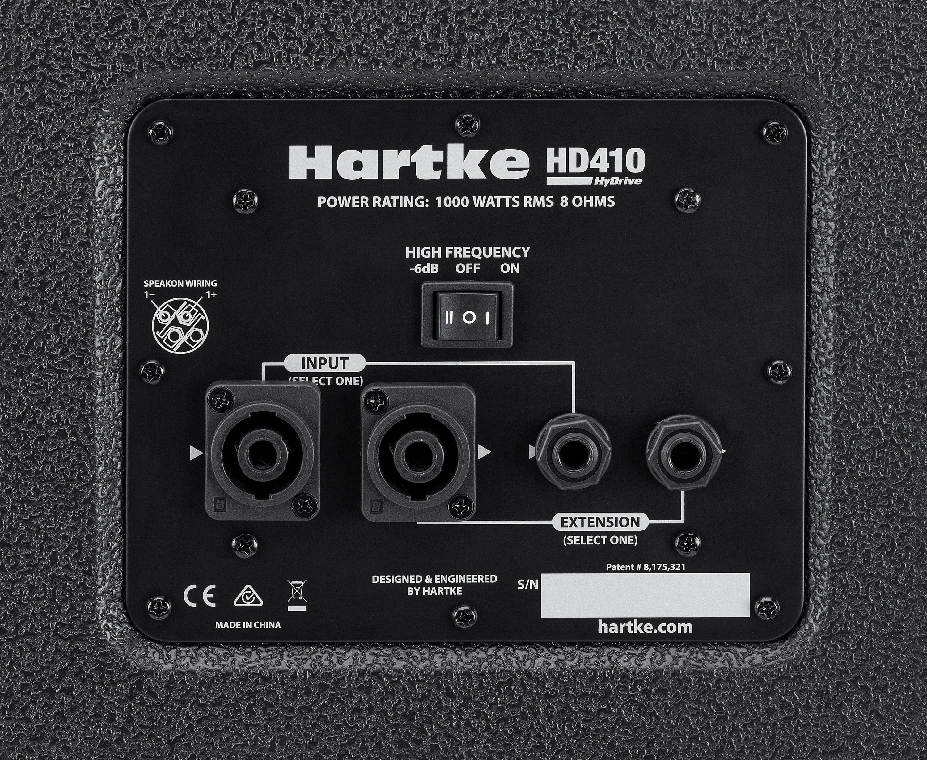 Hartke HyDrive HD410 4x10 Bass Cabinet - view 3