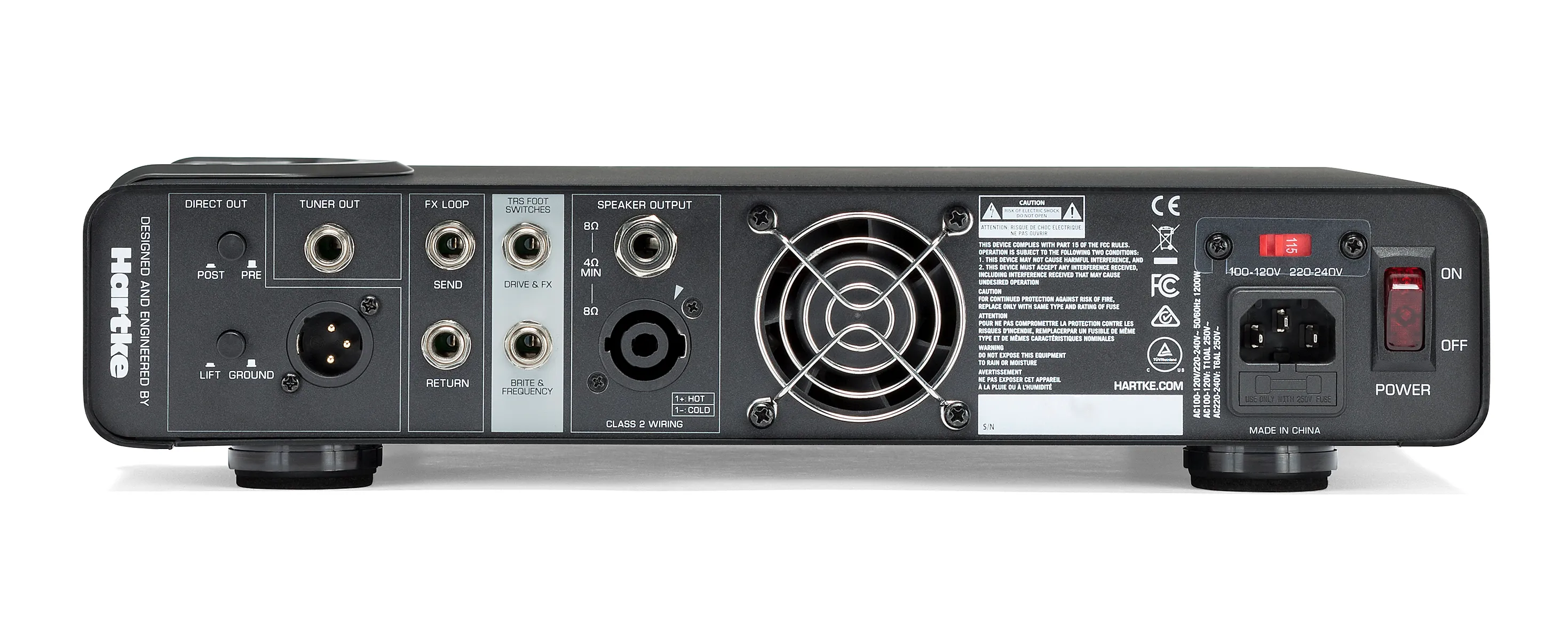 Hartke LX8500 800-Watt Bass Amplifier Head - view 2