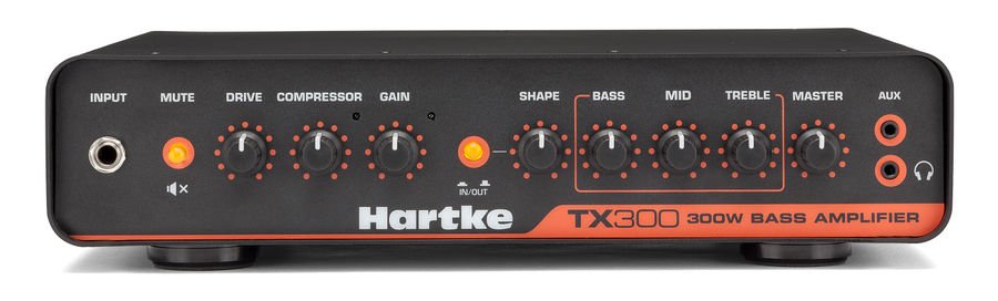 Hartke TX300 300-Watt Lightweight Bass Amplifier Head