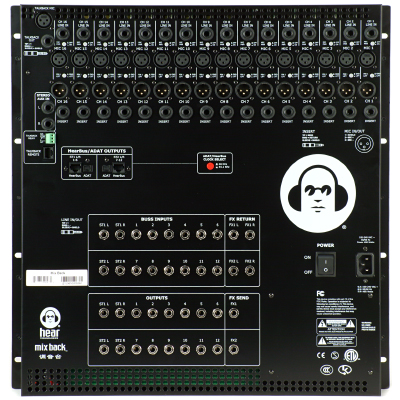Hear Technologies Mix Back 16 x 12 Monitor Mixer - view 3