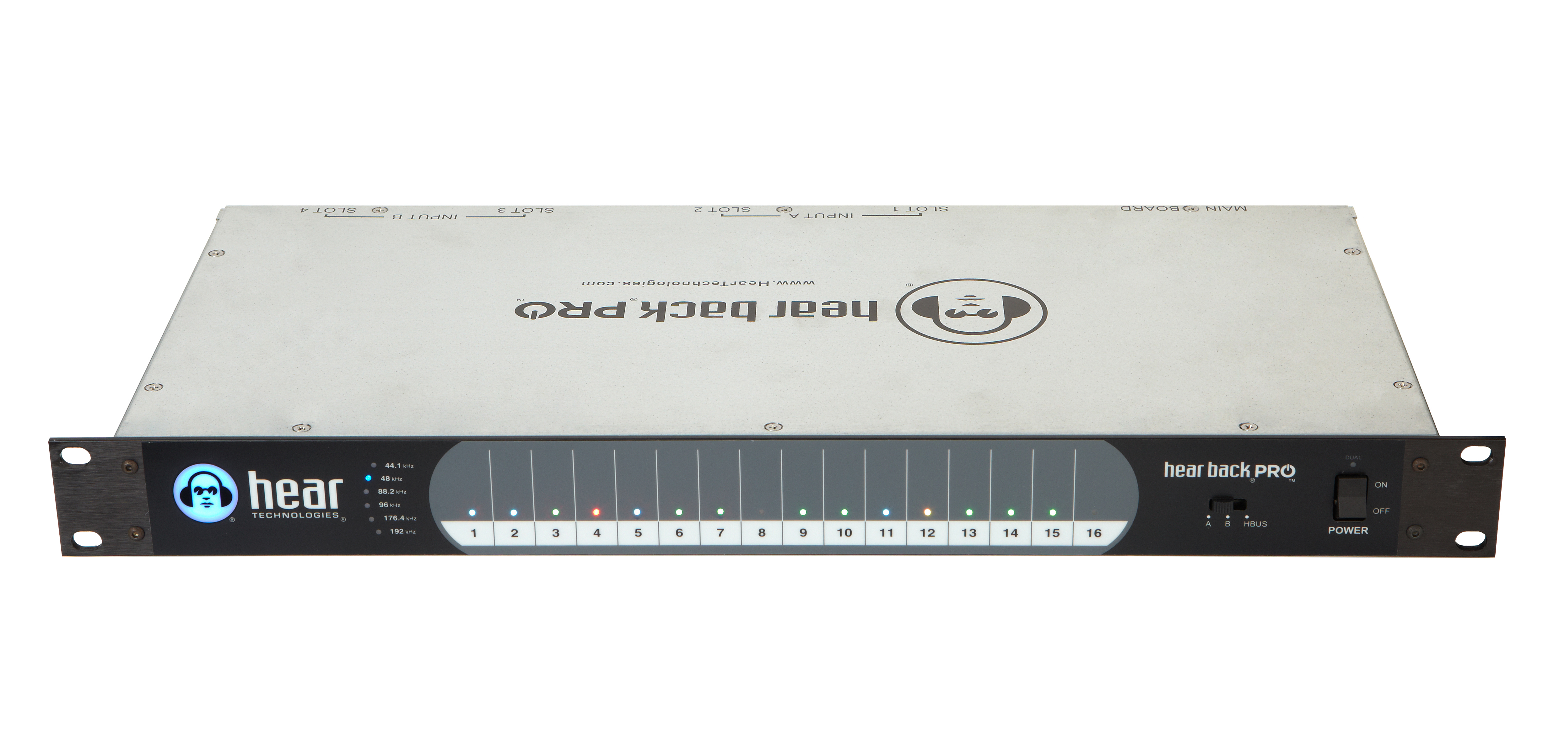 Hear Technologies Hear Back PRO Hub Mainframe The bare four-slot Hub frame, sold without cards or Mixers - view 2