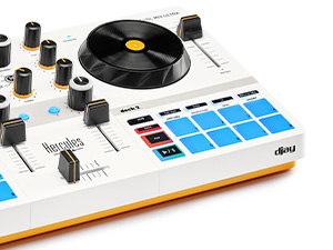 Hercules DJControl Mix Ultra Portable Bluetooth DJ Controller - view 2