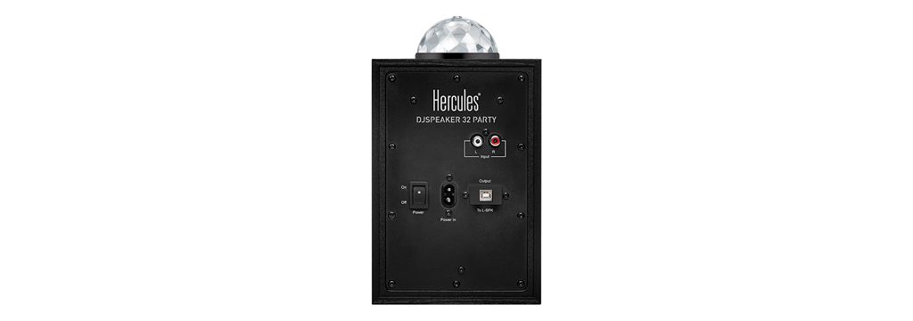 Hercules DJSpeaker 32 Party Active Speakers with LED Light Show (Pair) - view 4