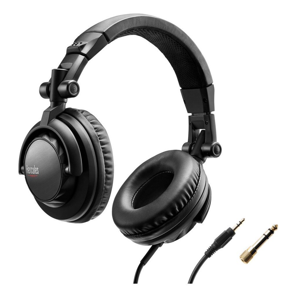 Hercules HDP DJ45 Closed-Back DJ Headphones