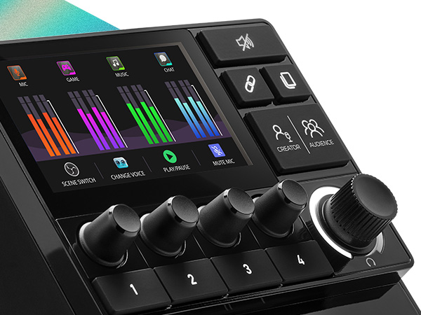 Hercules Stream 200 XLR Audio Controller with Sound Card - view 2