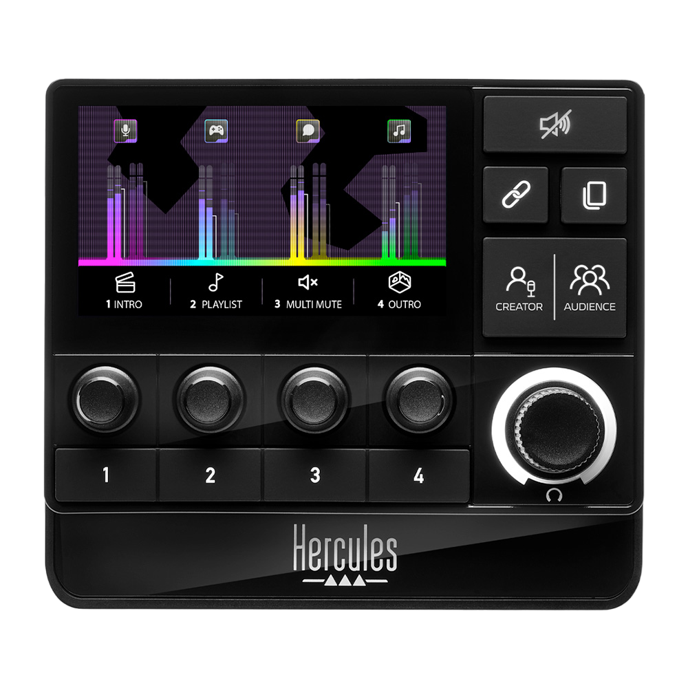 Hercules Stream 200 XLR Audio Controller with Sound Card product image