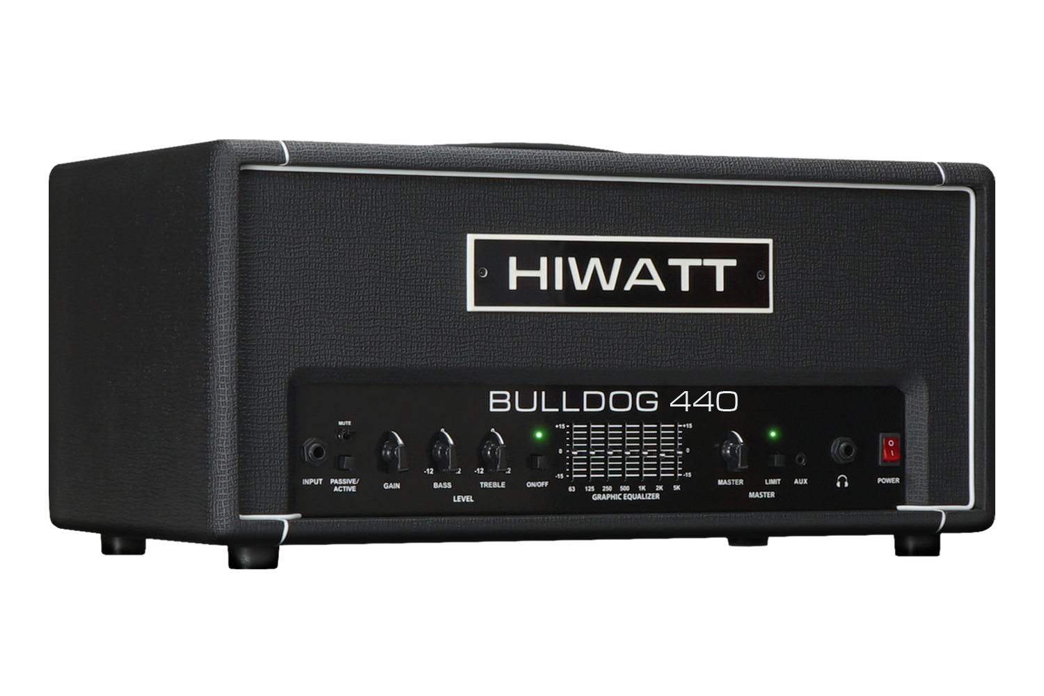 Hiwatt Bulldog 440 Head - view 2