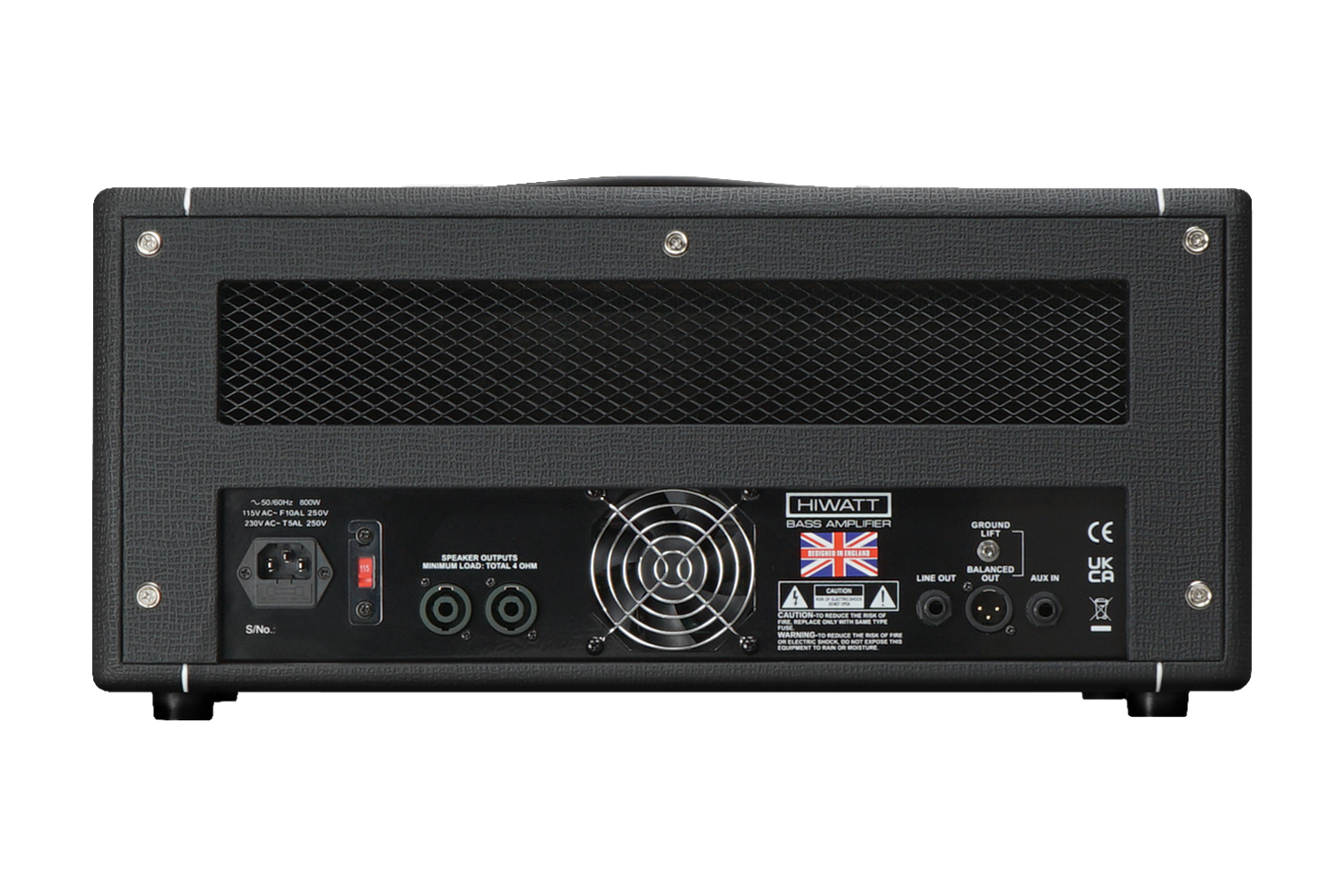Hiwatt Bulldog 440 Head - view 3