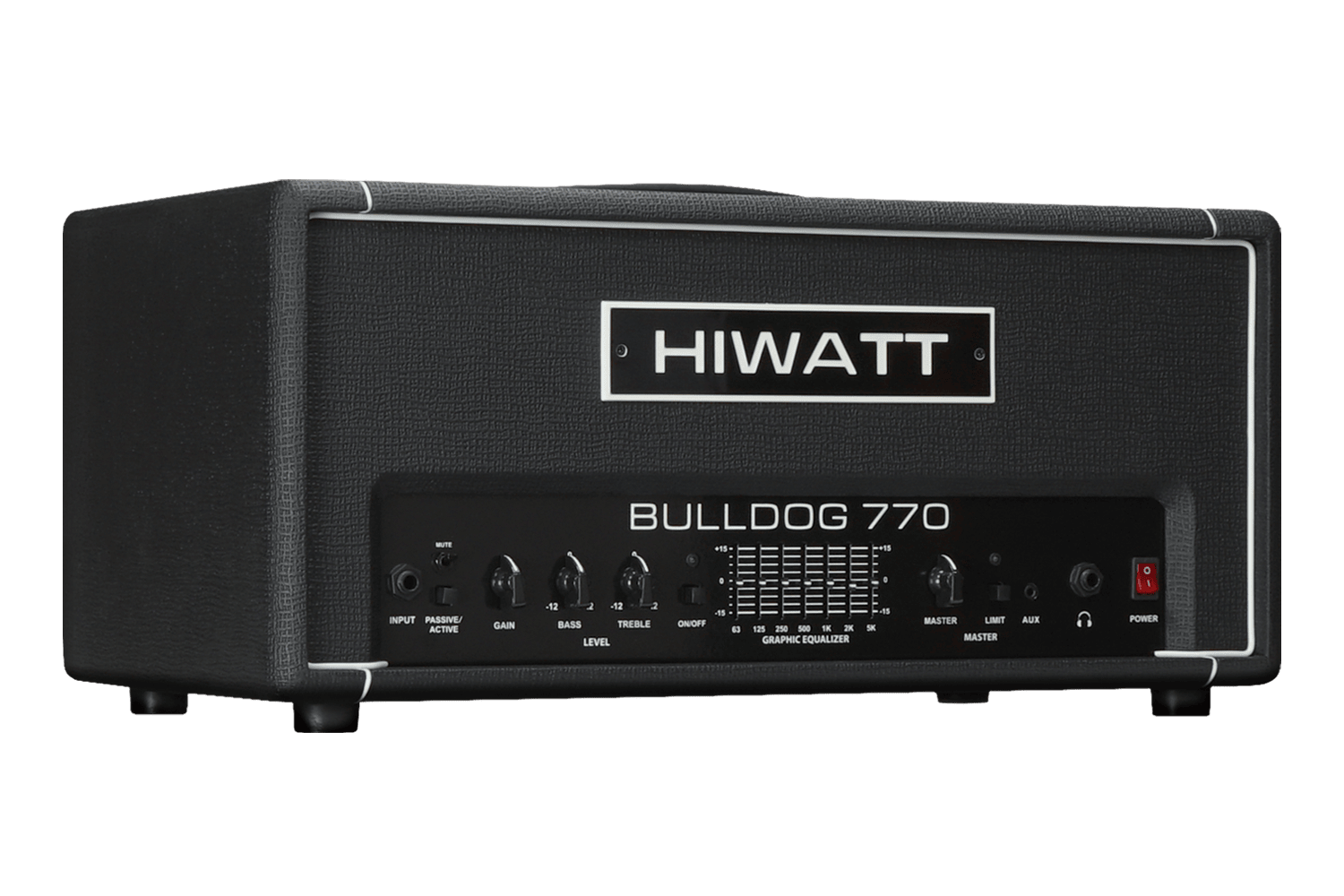 Hiwatt Bulldog 770 Head - view 2