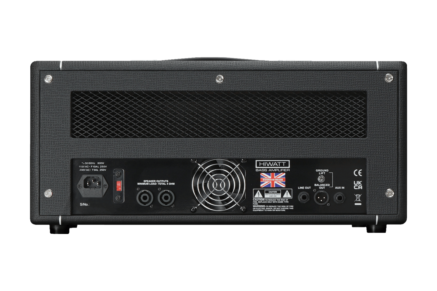 Hiwatt Bulldog 770 Head - view 3