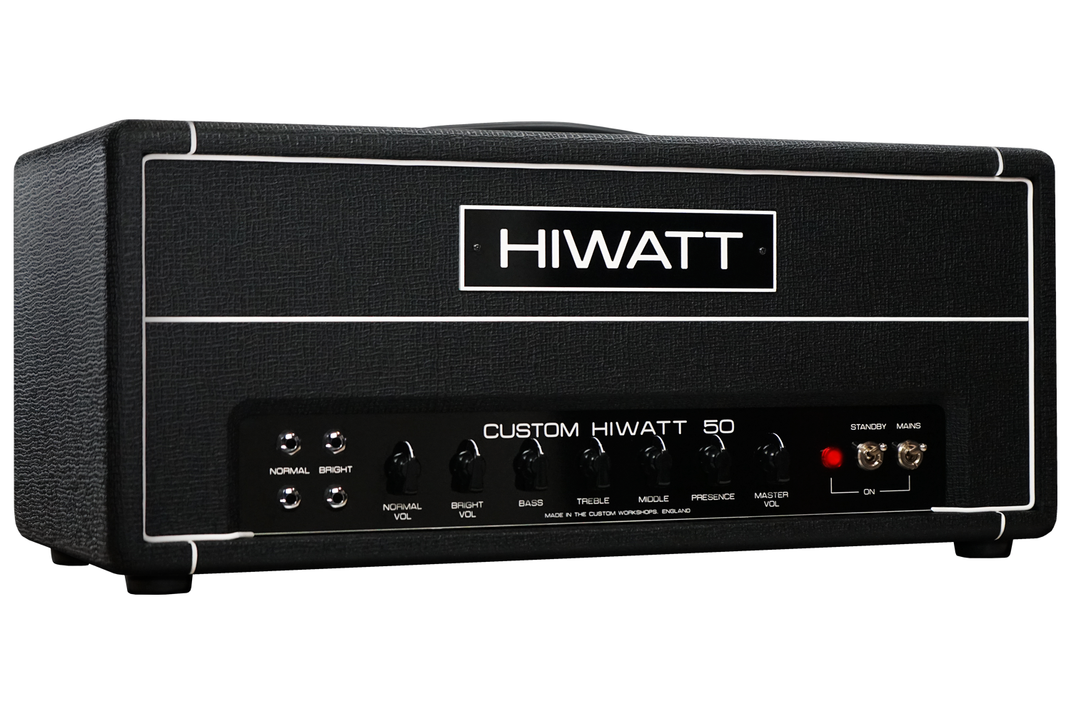 Hiwatt DR504 Head - view 2