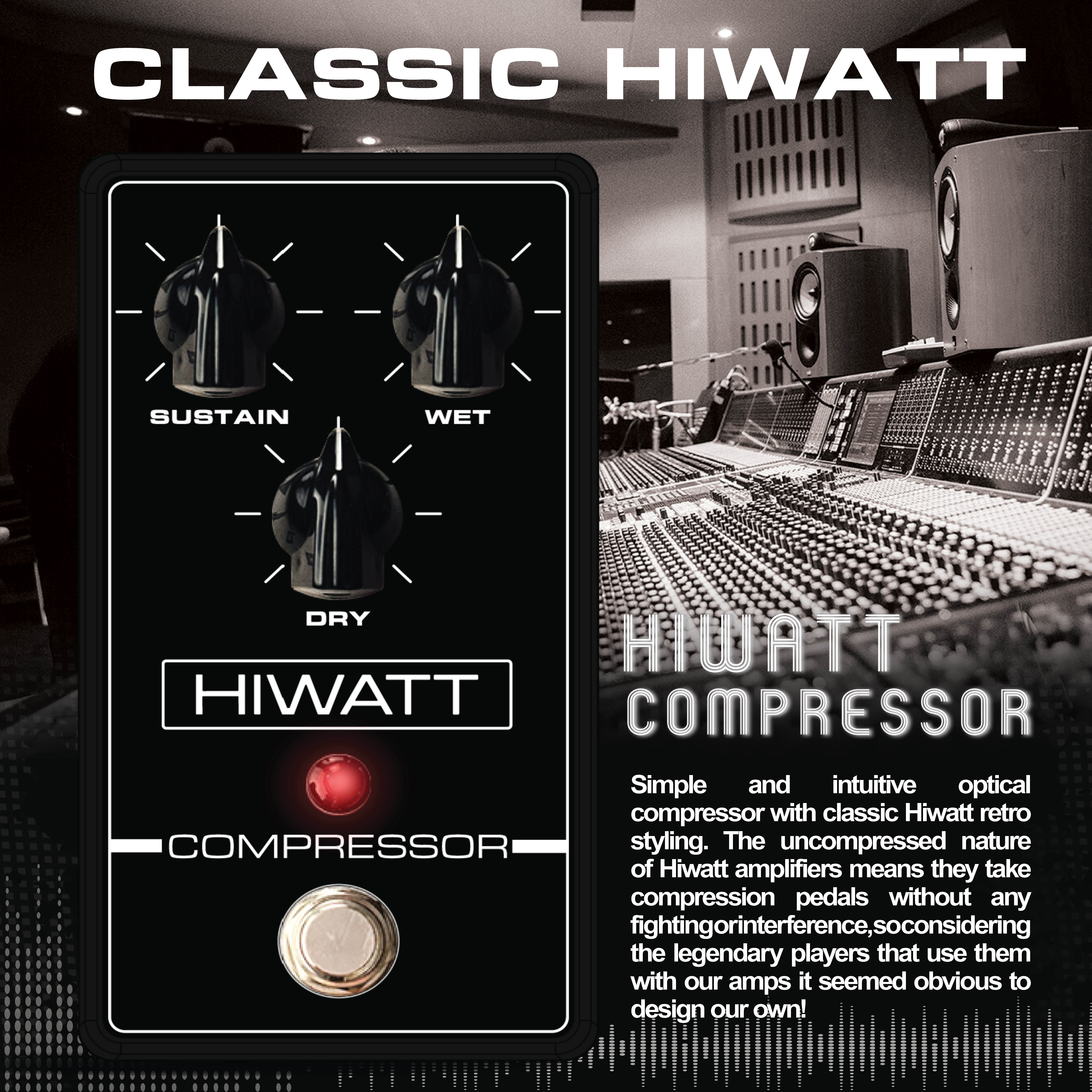 Hiwatt Compressor - view 2